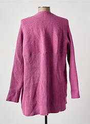 Gilet manches longues violet MANGO pour femme seconde vue