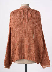 Gilet manches longues marron MILLENIUM pour femme seconde vue