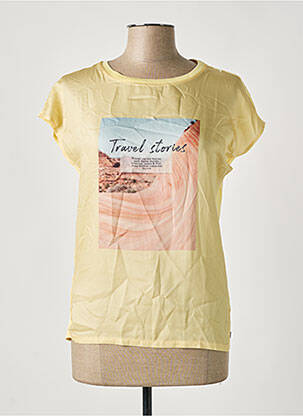 T-shirt jaune GARCIA femme