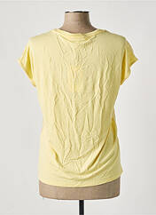 T-shirt jaune GARCIA pour femme seconde vue
