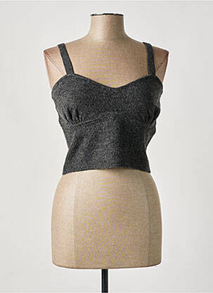 Top gris MORGAN femme