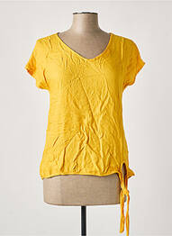 T-shirt jaune STREET ONE femme