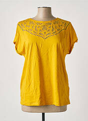 T-shirt jaune STREET ONE pour femme seconde vue