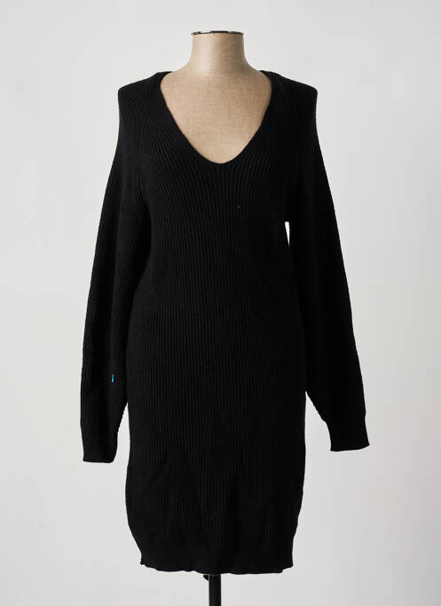 Robe longue noir MANGO pour femme
