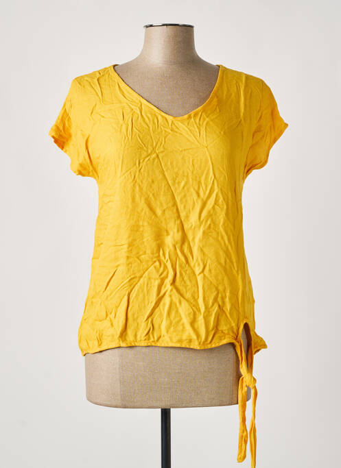 T-shirt jaune STREET ONE pour femme