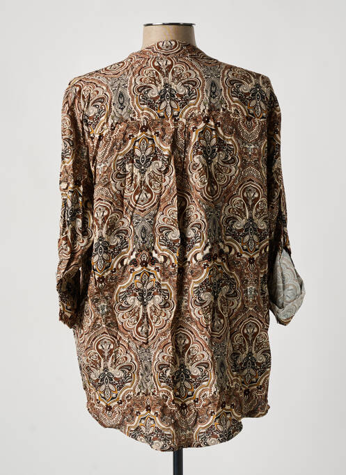 Blouse marron ZABAIONE pour femme