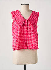 Top rose MANGO pour femme seconde vue