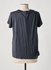 T-shirt gris MORE & MORE pour femme seconde vue