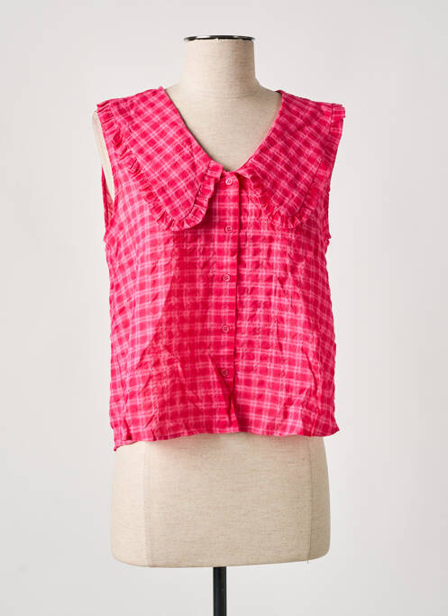 Top rose MANGO pour femme