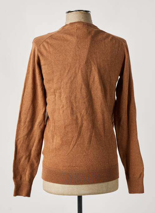 Pull marron HAZE&FINN pour homme
