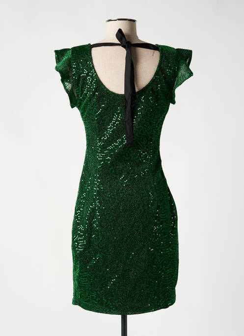Robe courte vert ONLY pour femme