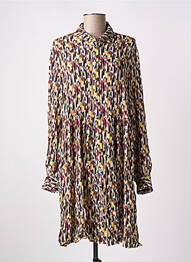 Robe mi-longue marron S.OLIVER femme