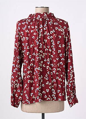 Chemisier rouge BELLITA femme