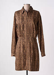 Robe courte marron GUESS femme