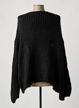 Gilet manches longues noir BELLITA femme