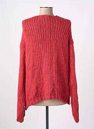 Gilet manches longues rouge BELLITA femme