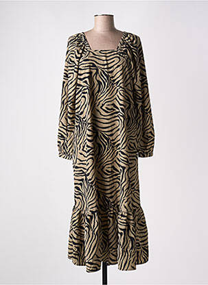 Robe mi-longue noir VERO MODA femme