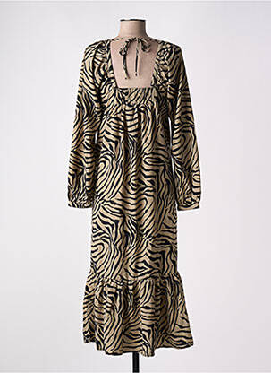 Robe mi-longue noir VERO MODA femme