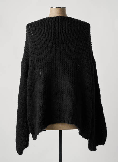 Gilet manches longues noir BELLITA pour femme