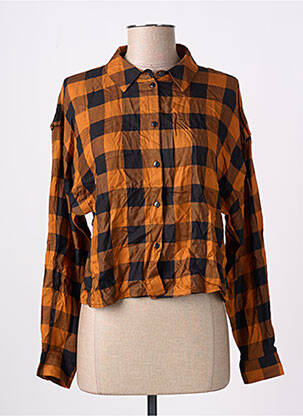 Chemisier orange JACQUELINE DE YONG femme