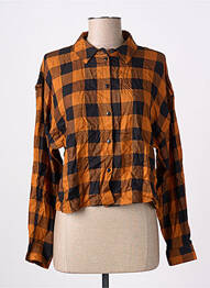 Chemisier orange JACQUELINE DE YONG femme