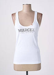 Débardeur blanc LE FABULEUX MARCEL DE BRUXELLES pour femme seconde vue