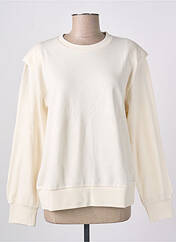 Sweat-shirt blanc ASTRID BLACK LABEL pour femme seconde vue