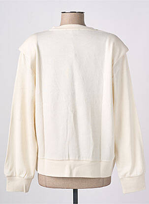 Sweat-shirt blanc ASTRID BLACK LABEL femme