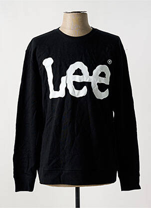 Sweat-shirt noir LEE homme