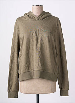 Sweat-shirt à capuche vert NOISY MAY femme