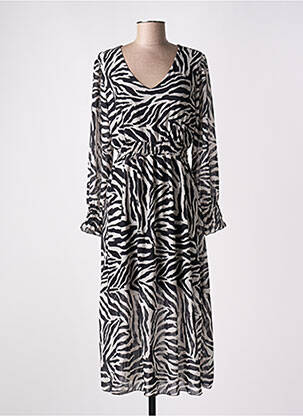 Robe longue noir HAILYS femme