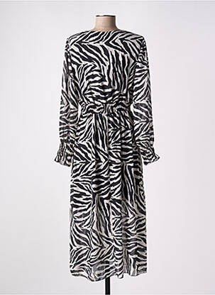 Robe longue noir HAILYS femme
