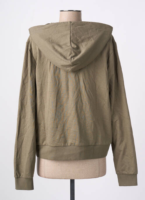 Sweat-shirt à capuche vert NOISY MAY pour femme