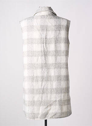 Gilet sans manche blanc OPUS femme