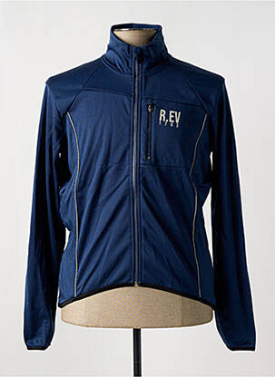 Gilet manches longues bleu R.EV 1703 BY REMCO EVENPOEL  homme