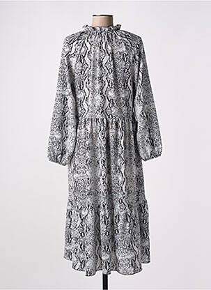 Robe longue blanc HAILYS femme