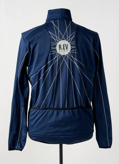 Gilet manches longues bleu R.EV 1703 BY REMCO EVENPOEL  pour homme