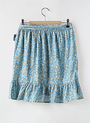 Jupe courte bleu ONLY femme