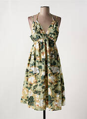 Robe mi-longue vert VERO MODA pour femme seconde vue