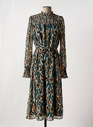 Robe longue vert VILA femme