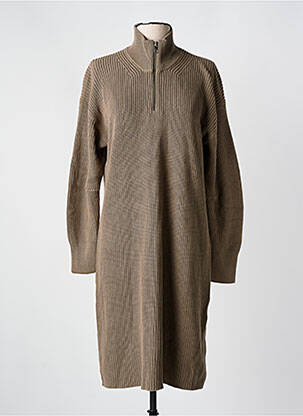 Robe courte marron JJXX femme