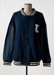 Gilet manches longues bleu SUBDUED pour femme seconde vue