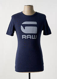 T-shirt bleu G STAR homme