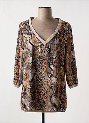 Chemisier beige BELLITA femme