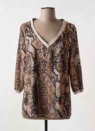 Chemisier beige BELLITA femme