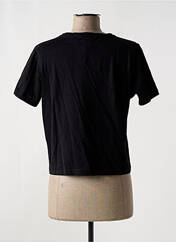 T-shirt noir CEMI pour femme seconde vue