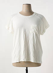 T-shirt blanc VERO MODA pour femme seconde vue