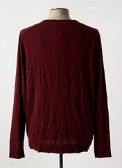 Pull rouge SELECTED pour homme seconde vue