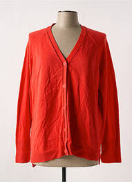 Gilet manches longues orange CECIL femme