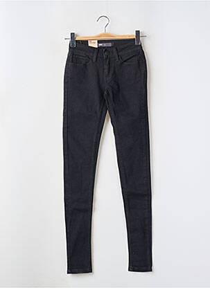 Jeans coupe slim noir LEVI'S femme